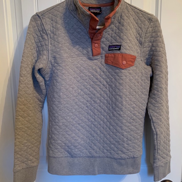 SOLD Women’s Organic Cotton Quilt Snap-T Pullover - Picture 2 of 3